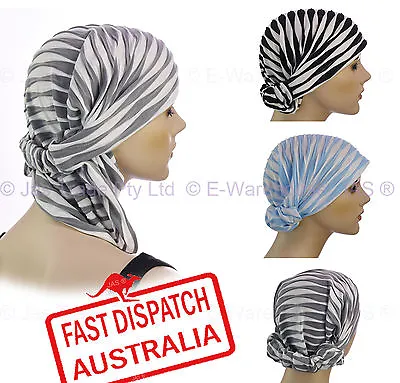 Chemo Hair Loss Control Multi-functional Stretch Scarf Head Band Cover Hat Wrap • $8.32