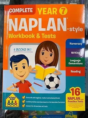 Naplan Year 7 Complete Workbook And Tests • $28.99