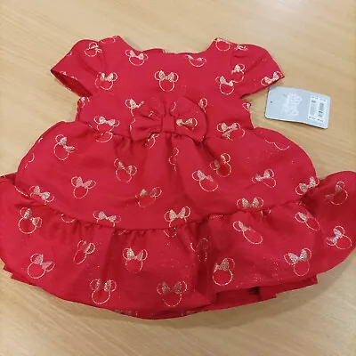 Disney Store Baby Christmas Chinese New Year Red Dress 3 - 6 Months New With Tag • £4.99