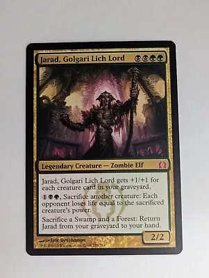 MTG Jarad Golgari Lich Lord Return To Ravnica 171/271 Regular Mythic Rare • $3.99