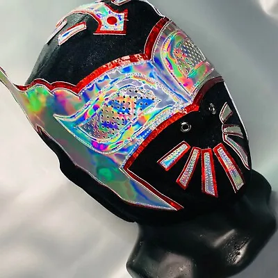 Sn Cara Handmade Wrestling Lucha Libre Costume Mask Mascara De Luchador Black • $39.95