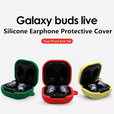 For Samsung Galaxy Buds Live Earbuds Earphones Silicone Protective Case Cover • $17.88