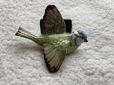 £135 • Buy BESWICK BLUE TIT WALL PLAQUE 705 - Great Condition, Flying Right