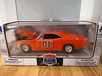 The Dukes Of Hazzard New Custom 1969 Dodge Charger General Lee 1:24 Diecast Car • $62