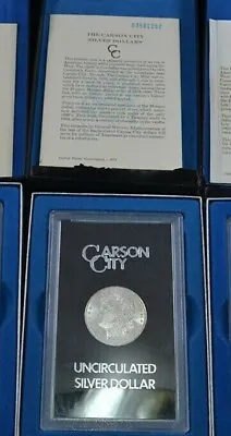 1883 CC Carson City GSA Morgan Silver Dollar With Box/COA Uncirculated • $359.92