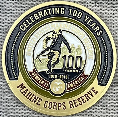 Marine Corps MCAS Miramar 2016 Air Show Reserve 100 YR Challenge Coin Semper Fi • $19.49