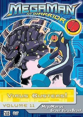 Megaman: NT Warrior - Vol. 11: Virus Busters (DVD 2006 Dubbed) • $36