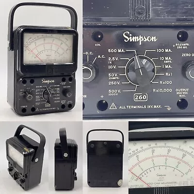 Simpson 260 Series 7 Volt-ohm-milliammeter • $79