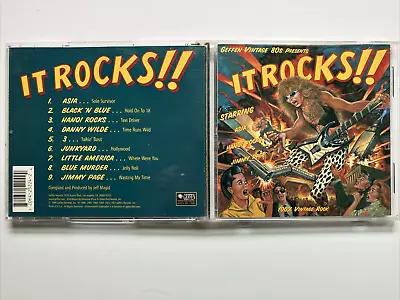 Geffen Vintage 80s Presents: It Rocks!! CD - Little America - Hanoi Rocks - Asia • $9.95