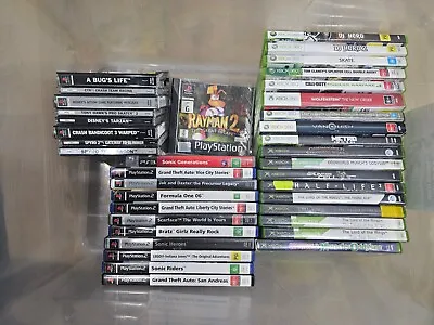 Original Xbox Xbox 360 PS1 PS2 & PS3 Games - Select Your Game • $15