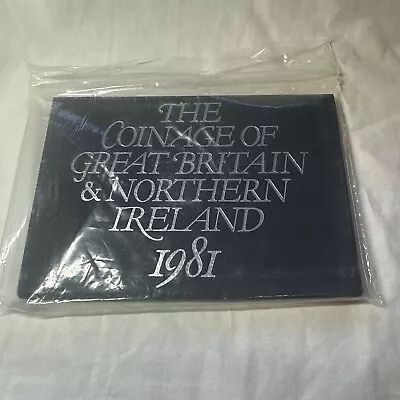 Royal Mint 1981  Coinage Of Great Britain & Northern Ireland Proof Coin Set • £7.49