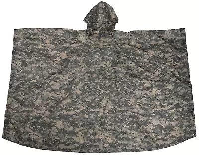 NEW US Military ACU Wet Weather Poncho Liner Waterproof UCP Camo Army Tarp • $129.95