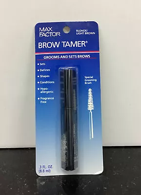 Max Factor Brow Tamer Special Grooming Brush *BLONDE/LIGHT BROWN • $31.50