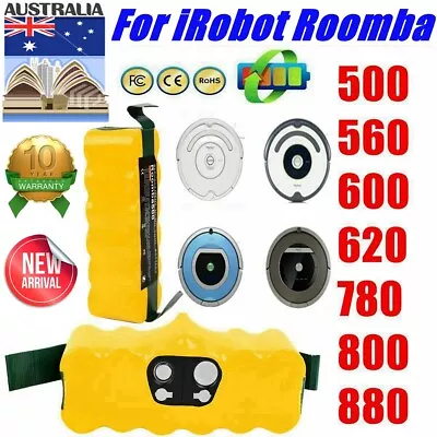 5000MAH Battery For IRobot Roomba Parts Original 600 700 800 900 537 630 670 780 • $26.99