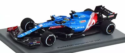 F1 ALPINE A521 F.Alonso Hungarian GP 2021 1/43 SPARK S7685 • $169.57