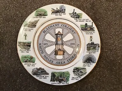 Blaenant Colliery Mining Plate • £11