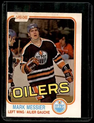 Mark Messier 1980-81 O-Pee-Chee (JPNi) #118 Edmonton Oilers • $0.73