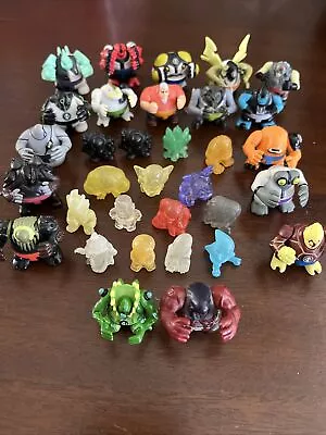 Lot Of 33 2006-09 Bandai Ben 10 Sumo Slammers Miniature Figures & Tranluscent • $49.95