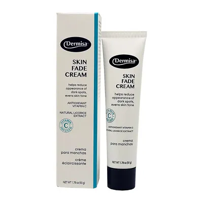 $9.99 • Buy Dermisa Skin Dark Spot Fade Cream, Lightening, Brightening And Cleansing 1.78 Oz