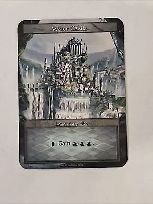 Sorcery Water Castle Curio Beta Tcg Ultra Rare Card Quick Ship Never Played With • $1200