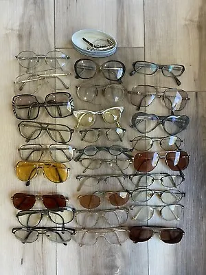 Lot Of 29 Vintage Eyeglasses Rodenstock Marchon Charmant And Others Eyeglasses • $99