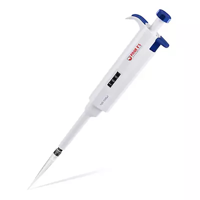 1000uL Micropipette Four E's Scientific Lab Single Channel Micro Pipettes • $52.29