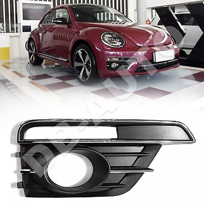 Front Fog Light Lamp Grill Cover Bezel Right Side Black For 2017-2019 VW Beetle • $34.99