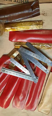 Folding Metal Meter (ruler) In A Case USSR.Price 1pc • $19