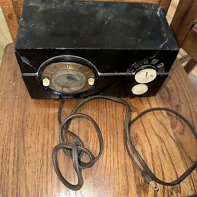 Motorola Vintage Clock Radio Model 55c For Parts Or Repair • $30
