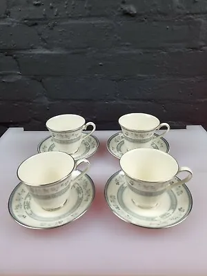 4 X Minton Penrose Tea Cups And Saucers 2 Sets Available • £39.99