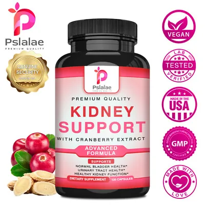 Kidney Support - Urinary Tract Health Cleanse And Detox - With Cranberry • £13.28