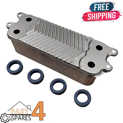 Vaillant 20 Plate  Ecotec Plus 824 831 837 Plate Heat Exchanger 178973 • £35.95