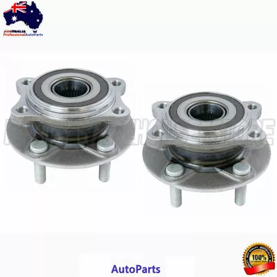 Pair Front Wheel Bearing Hubs For Mazda 6 GJ GL CX-5 CX5 KE KF 2012-2019 • $150