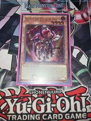 Aluber The Jester Of Despia Ultimate Rare OP20-EN003 Yugioh Branded Misprint • $30