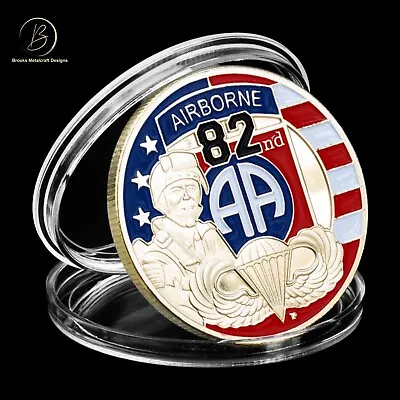 Army 82nd Airborne Challenge Coin • $9.63