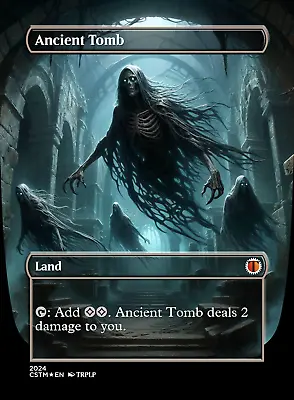 Ancient Tomb - High Quality Altered Art Custom Cards • $7.99