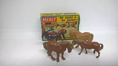 Merit Horses For Hornby Triang Railways Oo Gauge • £5.99