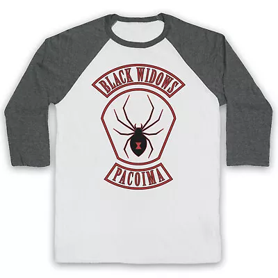 Black Widows Every Which Way Unofficial But Loose Logo 3/4 Sleeve Baseball Tee • £23.99