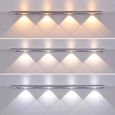 £5.29 • Buy USB PIR Motion Sensor Lamp Closet Lights Wireless Cabinet Lighting LED Induction