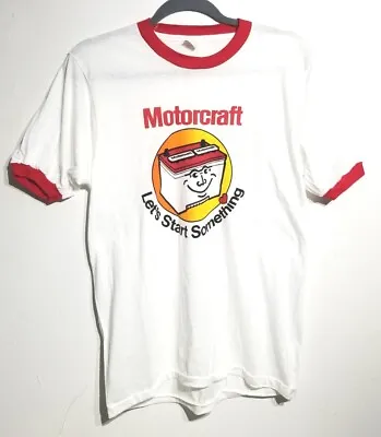 Vintage 70's Deadstock Ford Motorcraft Lets Start Something Men's Large T Shirt  • $222.49