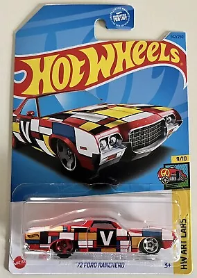Hot Wheels 2024 HW Art Cars 9/10 '72 Ford Ranchero • $6.99