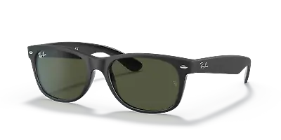 Ray Ban New Wayfarer Color Mix Green Classic G-15 Sunglasses RB2132 646231 55 • $102.14