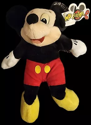 Disney Mickey Mouse  Plush Toy Vintage Disneyland Walt Disney Stuffed Toy 9”Long • $14