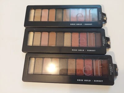 $12.99 • Buy 3 ELF Rose Gold Eyeshadow Palette #81495 Sunset