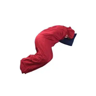 Trekmates Cotton Sleeping Bag Liner - Hotelier: Red • £27.95