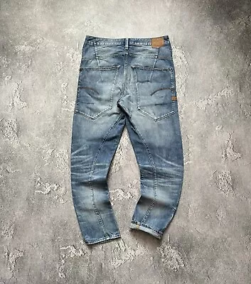 G Star Raw 32/34 Type C 3D Loose Tapered Denim Pant Trouser Jean Chino Old Money • $36