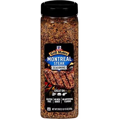 McCormick Grill Mates Montreal Steak Seasoning 29 Oz. FREE SHIPPING • $16.89