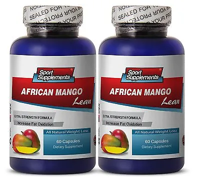 African Mango. Sport Supplements. Weight Management (2 Bottles120 Capsules) • $37.49