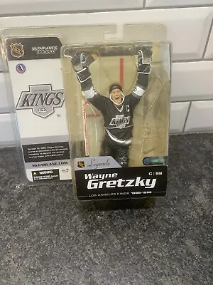 2004 McFarlane NHL Series 1 Wayne Gretzky #99 Los Angeles Kings Legends Figure • $30