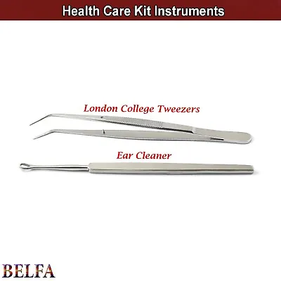 Medical Ear Wax Cleaner Removing Loop And Cotton Dressing London College Tweezer • £8.99